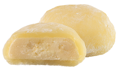 Lemon Cream Cheese Mochi